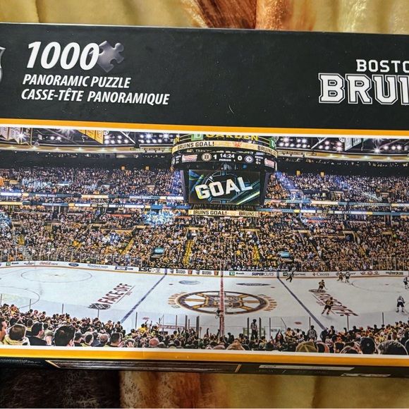MasterPieces Boston Bruins 1000 Piece Panoramic Puzzle - Picture 1 of 4